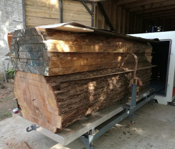 vacuum wood dryer kiln