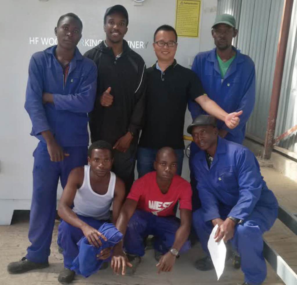 High Frequency Vacuum Dry Kiln in Zambia